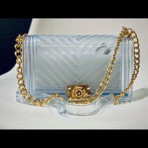 NWT Clear Jelly Bag